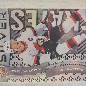 Brady Tkachuk Silver Skates Card - Ottawa Senators - Upper Deck 2024-25
